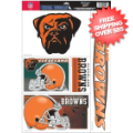 Car Accessories, Detailing: Cleveland Browns Static Cling