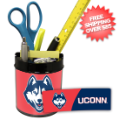 Office Accessories, Desk Items: Connecticut Huskies Small Desk Caddy