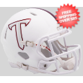 Helmets, Mini Helmets: Troy State Trojans NCAA Mini Speed Football Helmet <i>T side decals</i>
