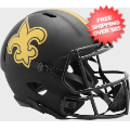 Helmets, Full Size Helmet: New Orleans Saints Speed Replica Football Helmet <B>ECLIPSE SALE</B>