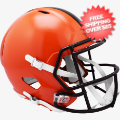 Helmets, Full Size Helmet: Cleveland Browns 2020 to 2023 Speed Replica Throwback Helmet