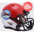 Air Force Falcons NCAA Mini Speed Football Helmet <B>Tuskegee 302nd Limited...