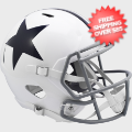 Helmets, Full Size Helmet: Dallas Cowboys 1960 to 1963 Speed Replica Throwback Helmet