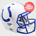 Helmets, Full Size Helmet: Indianapolis Colts 1995 to 2003 Speed Replica Throwback Helmet