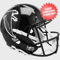 Helmets, Full Size Helmet: Atlanta Falcons 1990 to 2002 Speed Replica Throwback Helmet
