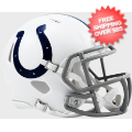 Helmets, Mini Helmets: Indianapolis Colts 2004 to 2019 Riddell Mini Speed Throwback Helmet