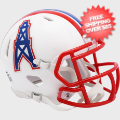 Helmets, Mini Helmets: Houston Oilers 1981 to 1998 Riddell Mini Speed Throwback Helmet