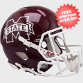 Helmets, Full Size Helmet: Mississippi State Bulldogs Speed Football Helmet <i>M State</i>