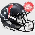 Helmets, Full Size Helmet: Houston Texans 2002 to 2023 Speed Throwback Football Helmet