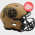 Helmets, Mini Helmets: Tennessee Titans NFL Mini Speed Football Helmet <B>SALUTE TO SERVICE 2</B>