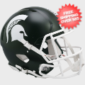 Helmets, Full Size Helmet: Michigan State Spartans Speed Football Helmet <i>2023 Satin Green</i>