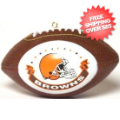 Gifts, Holiday: Cleveland Browns Ornaments Football