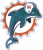 Miami Dolphins Football Helmets