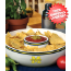 Michigan Wolverines Ceramic Chip and Dip Bowl