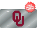 Car Accessories, License Plates: Oklahoma Sooners License Plate Laser Cut