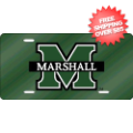 Car Accessories, License Plates: Marshall Thundering Herd License Plate Laser Cut