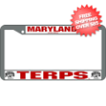 Car Accessories, License Plates: Maryland Terrapins License Plate Frame Chrome