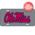 Mississippi (Ole Miss) Rebels License Plate Laser Cut
