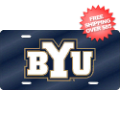 Car Accessories, License Plates: Brigham Young Cougars License Plate Laser Cut