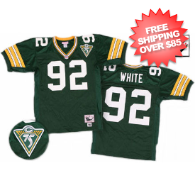 Green Bay Packers Reggie White 1993 Green Jersey