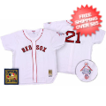 Apparel, Authentic: Boston Red Sox Roger Clemens 1987 Home Jersey