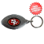 San Francisco 49ers Football Key Ring