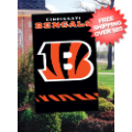 Home Accessories, Outdoor: Cincinnati Bengals Outdoor Flag <B>BLOWOUT SALE</B>