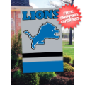 Home Accessories, Outdoor: Detroit Lions Outdoor Flag <B>BLOWOUT SALE</B>