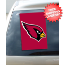 Arizona Cardinals Window Flag <B>BLOWOUT SALE</B>