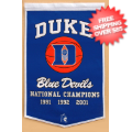 Home Accessories, Game Room: Duke Blue Devils Dynasty Banner