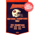 Home Accessories, Game Room: Auburn Tigers Dynasty Banner
