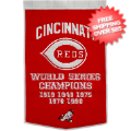 Home Accessories, Game Room: Cincinnati Reds Dynasty Banner