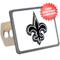 Car Accessories, Hitch Covers: New Orleans Saints Hitch Cover <B>Sale</B>