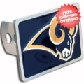 Car Accessories, Hitch Covers: St. Louis Rams Hitch Cover <B>Sale</B>