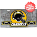 Car Accessories, License Plates: San Diego Chargers License Plate 3D