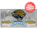 Car Accessories, License Plates: Jacksonville Jaguars License Plate 3D