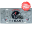 Houston Texans License Plate 3D
