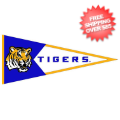 Collectibles, Pennants: LSU Tigers NCAA Pennant Wool
