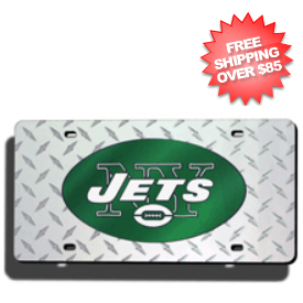 New York Jets License Plate Laser Tag