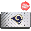 Car Accessories, License Plates: St. Louis Rams License Plate Laser Tag