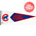Collectibles, Pennants: Chicago Cubs MLB Pennant Wool