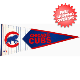 Chicago Cubs MLB Pennant Wool