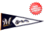 Milwaukee Brewers MLB Pennant Wool