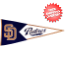 San Diego Padres MLB Pennant Wool