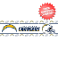 San Diego Chargers Wallpaper Border