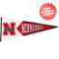 Nebraska Cornhuskers NCAA Pennant Wool <B>SALE<B>