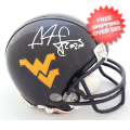 Adam Pacman Jones West Virginia Mountaineers Autographed Mini Helmet