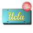 UCLA Bruins License Plate Laser Cut (Blue)