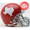 Helmets, Mini Helmets: Dallas Texans 1960 to 1962 Riddell Mini Replica Throwback Helmet <B>Limited...
