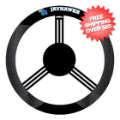 Car Accessories, Detailing: Kansas Jayhawks Mesh Steering Wheel Cover <B>Sale</B>